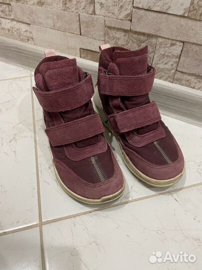 Ботинки зимние для девочки Ecco