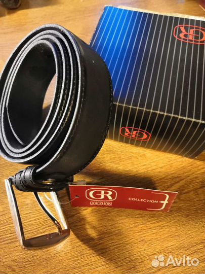 Мужской кожаный ремень