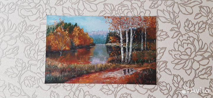 Картина маслом пейзаж