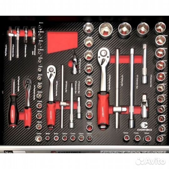 Тележка инструментальная 6 ящиков + инструмент