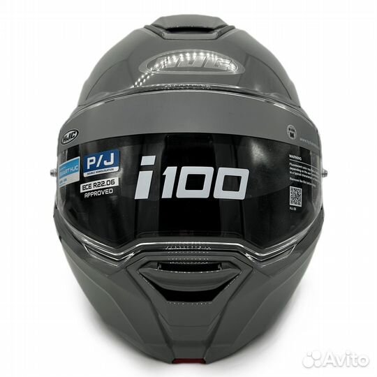 Мотошлем HJC I-100 N grey