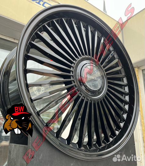 Диски R18 5x112 Mansory Black