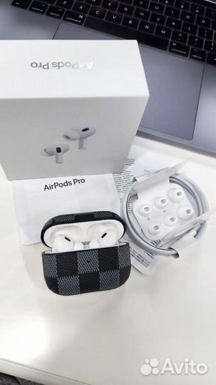 Наушники airpods pro 2 + чехол в подарок