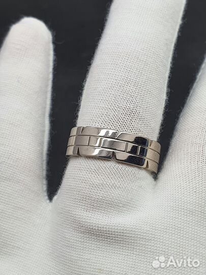 Золотое кольцо Cartier Tank. 750. Оригинал