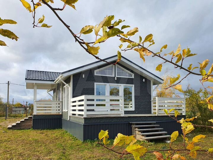 Дом 54 м² на участке 6 сот.