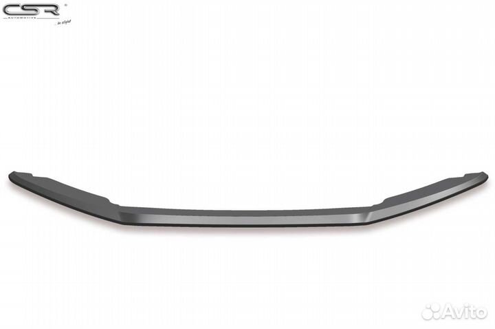 VW Scirocco 08-14 Сплиттер пер. бампера глянцевый