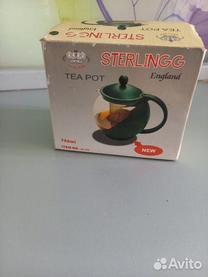 Чайник заварочный стеклянный