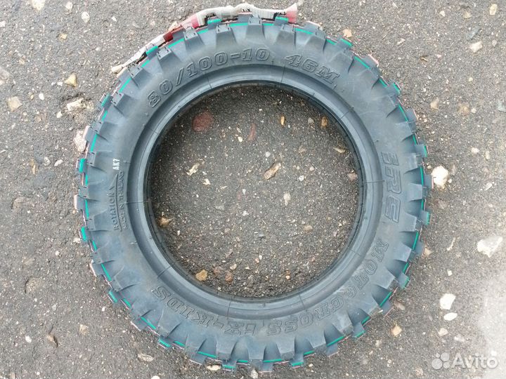 Мотошина 80 100 10 кроссовая