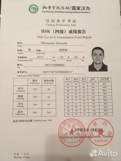 Репетитор по китайскому языку