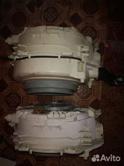 Готовый барабан с замененными подшипниками