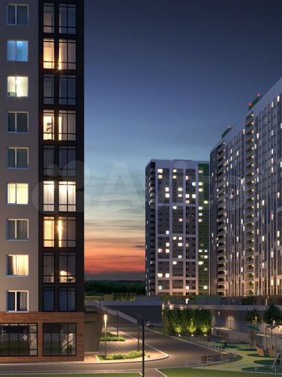 Квартира-студия, 28,5 м², 16/22 эт.