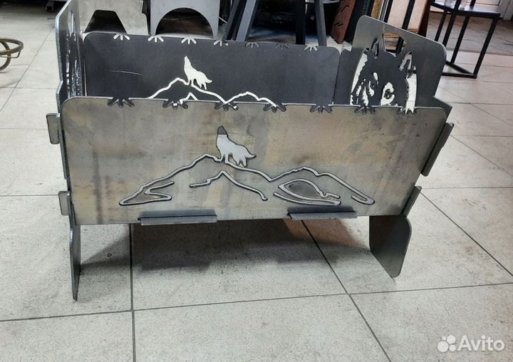 Мангал разборный 3мм