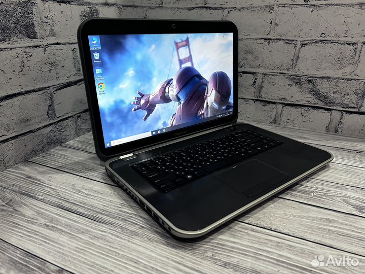 Игровой ноутбук Dell Core i7/8gb озу/Full HD