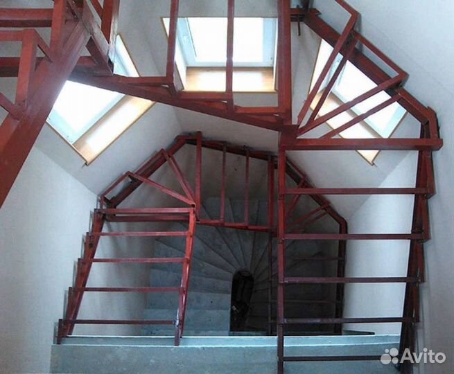 Каркасы лестниц под обшивку