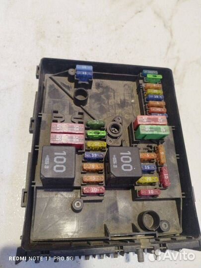 Блок предохранителей Skoda Octavia 2 (A5) рест. 1Z