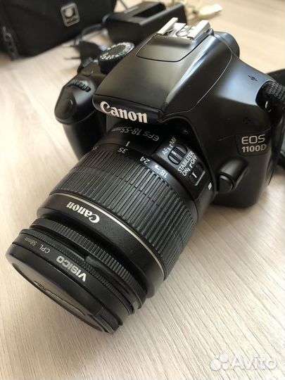 Зеркальный фотоаппарат canon eos 1100d