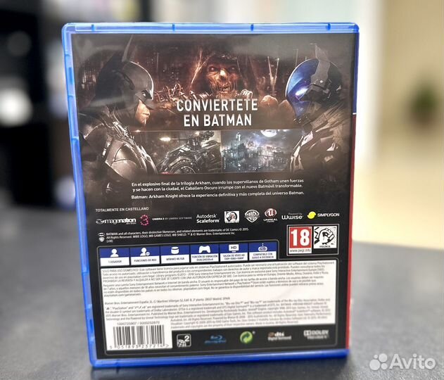 Batman Рыцарь Аркхема для Playstation 4