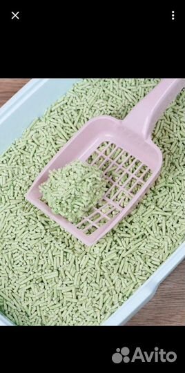 Наполнитель тофу зеленый чай 15 кг