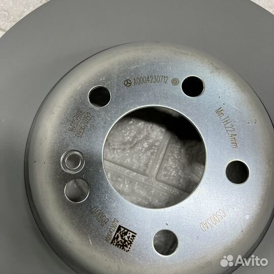 Тормозной диск Mercedes W253 GLC 220