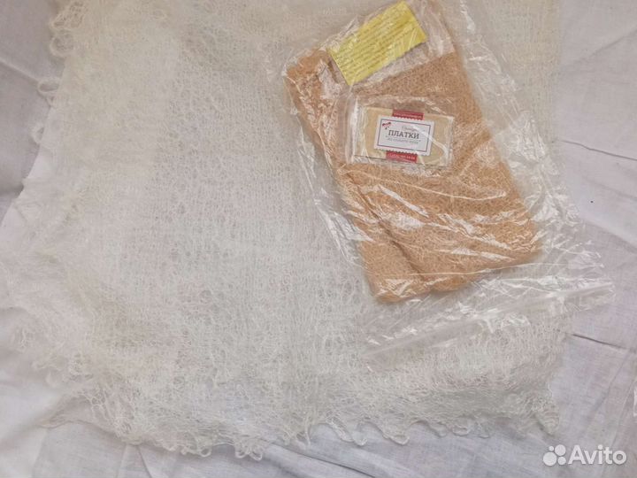 Платок пуховый оренбургский