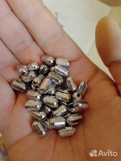 Грузило свинцовое 3-5гр для сетей китаек