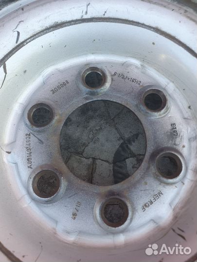 Диски штампы мерседес спринтер R16