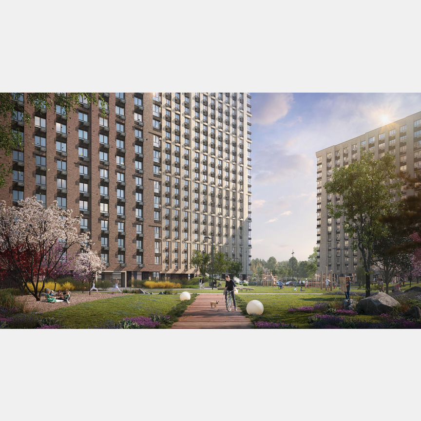 1-к. апартаменты, 36 м², 2/16 эт.