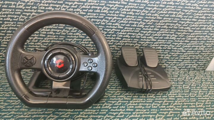Руль SpeedLink black bolt Racing Wheel
