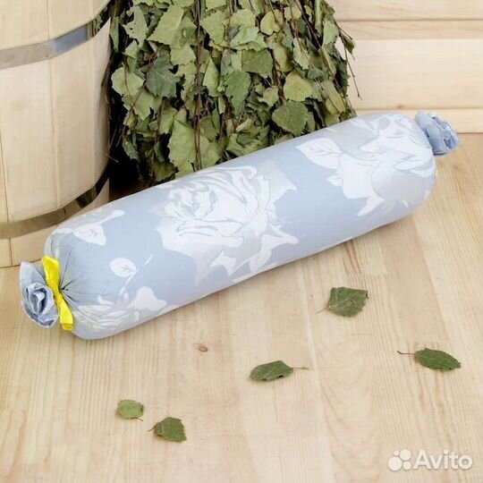 Валик подушка для бани и массажа