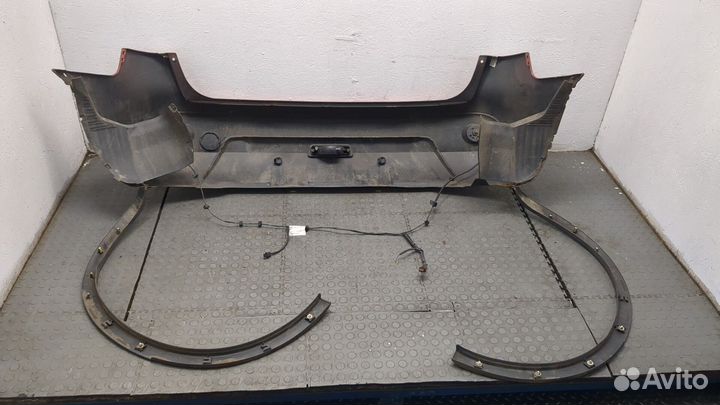 Бампер задний Nissan Qashqai, 2008