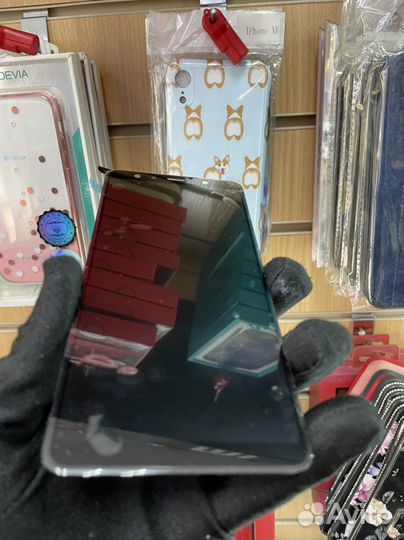 Сервисный дисплей Samsung A7-2018 оригинал SM-A750