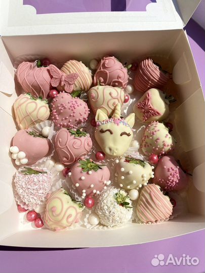 Клубника в шоколаде,букет из клубники
