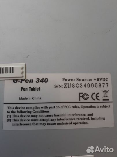 Графический планшет G-Pen 340