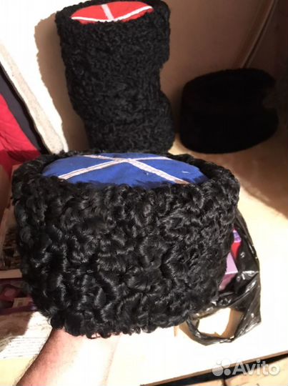 Шапка кубанка мужская из каракуля в подарок