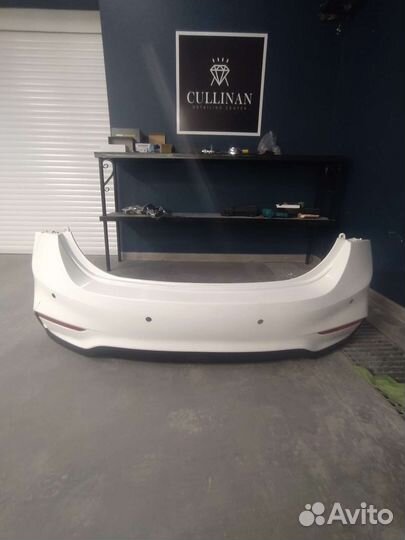 Солярис задний бампер