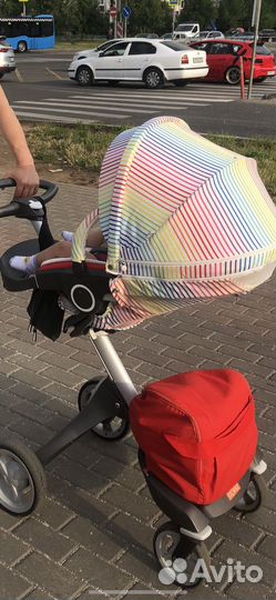 Коляска 2 в 1 бу stokke