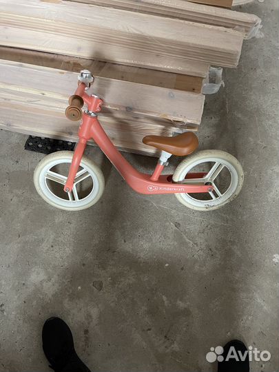 Беговел kinderkraft pink