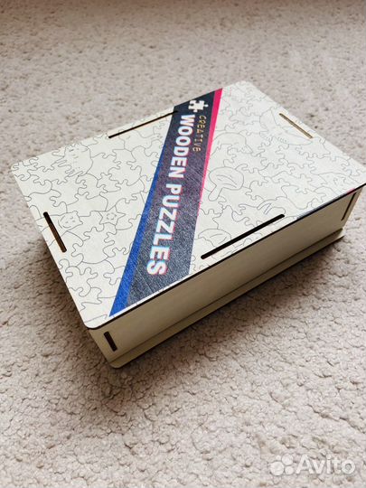 Деревянный фигурный пазл 300 деталей