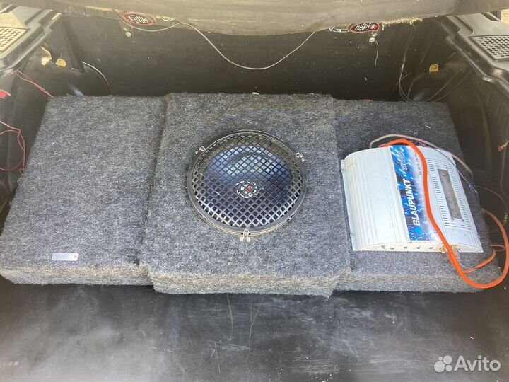 Сабвуфер и усилитель