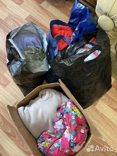 Детские вещи бесплатно