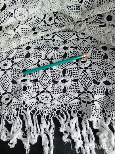 Скатерть старинная, хлопок