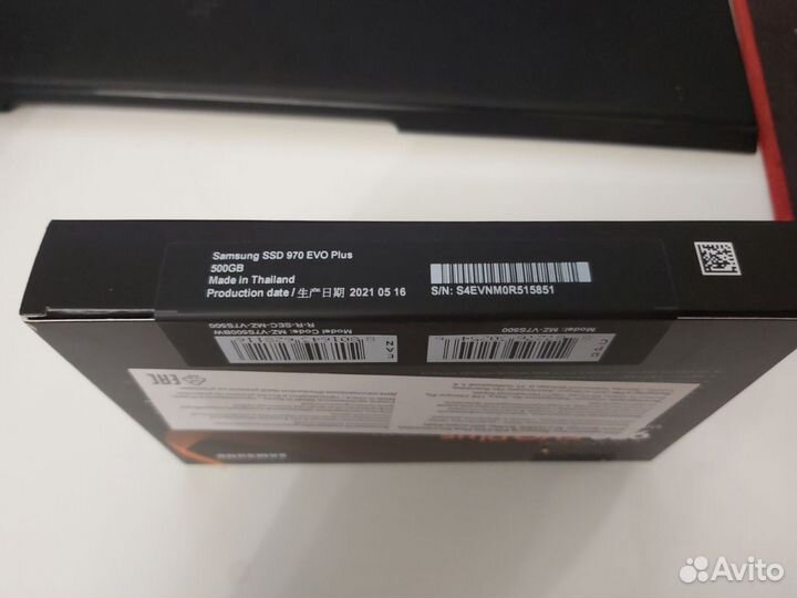 Ssd samsung 970 evo plus 500gb m2