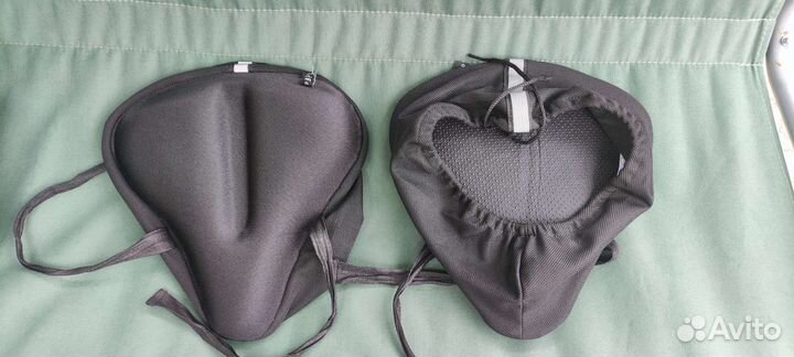 Чехол накладка на седло велосипеда, велотренажёра