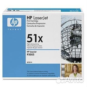 Картридж HP Q7551X 51X Laser P3005, M3027 mfp, M3