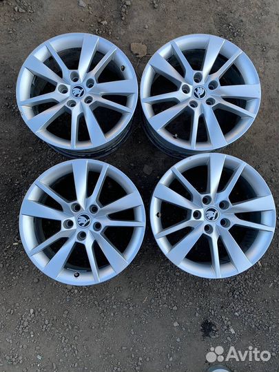 Литье R17 5/112 Original Skoda Borbet