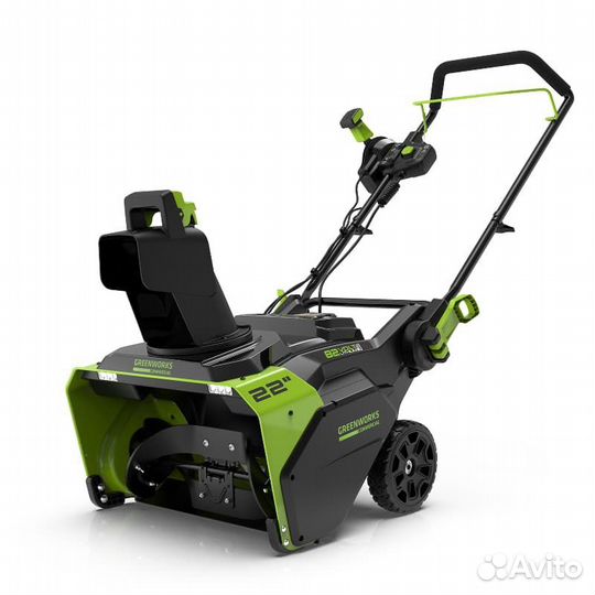 Снегоуборщик greenworks 82v