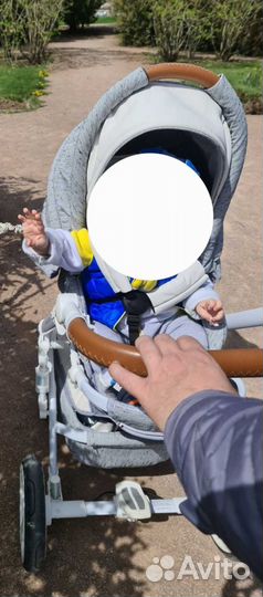 Коляска-трансформер Riko Bruno Lux 3в1