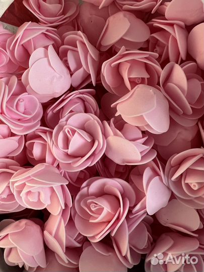 Цветы из фоамирана