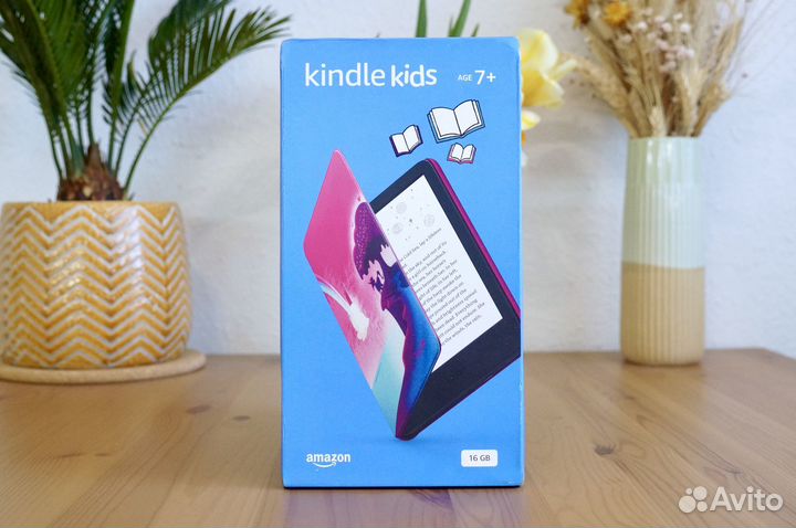 Amazon Kindle 16gb 2024 Kids + Чехол (Новая)