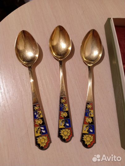 Ложки чайные Серебро СССР